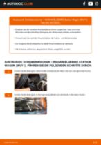 Die professionelle Anleitung für den Luftfilter-Wechsel bei deinem NISSAN BLUEBIRD Station Wagon (WU11) 2.0 i