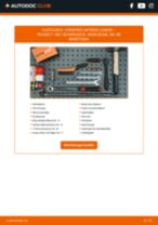 Peugeot 206 CC Bremssattel Reparatur Set: Online-Handbuch zum Selbstwechsel