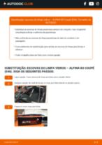Como substituir Escovas do limpa parabrisas dianteiro e traseiro ALPINA B3 Coupe (E46) - manual online