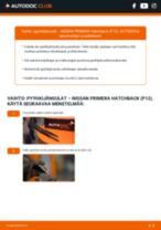 PDF opas PRIMERA Hatchback (P12) 2.2 dCi -huollosta
