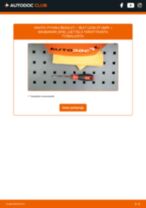 SEAT LEON ST Box Body / Estate (5F8) Pyyhkijänsulat vaihto : opas pdf