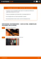Stap-voor-stap PDF-handleidingen over het veranderen van AUDI Q3 (F3B) Ruitenwissers