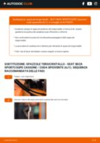 SEAT IBIZA SPORTCOUPE Box Body / Hatchback (6J1) Tergicristalli sostituzione: tutorial PDF passo-passo