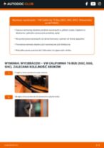 Jak wymienić Wycieraczki przednie i tylne VW California T6 Bus (SGC, SGG, SHC) - instrukcje online