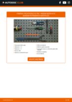 PDF návod na výměnu: Palivový filtr NISSAN MICRA III (K12) nafta a benzín