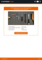 Reemplazar Amortiguador OPEL ASTRA: pdf gratis