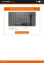 Cambio Filtro de aire motor JAGUAR bricolaje - manual pdf en línea