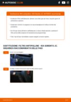 Come cambiare Fanale anteriore LED e Xenon FIAT FREEMONT - manuale online