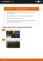 Vymeniť Stieracia liżta na aute MERCEDES-BENZ S-CLASS (W140) - tipy a triky
