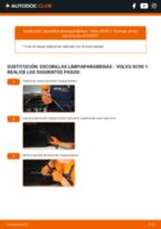 Cambio Plumas limpiaparabrisas delanteras y traseras VOLVO bricolaje - manual pdf en línea