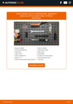 Come cambiare Kit riparazione pinza freno MERCEDES-BENZ B-Klasse (W247) - manuale online