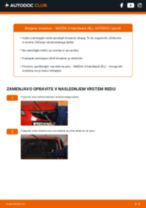 PDF priročnik za zamenjavo: Metlice brisalcev MAZDA 3 (BL) zadaj in spredaj