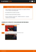 PDF priročnik za zamenjavo: Metlice brisalcev MAZDA 6 Station Wagon (GY) zadaj in spredaj