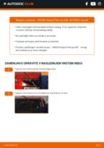 PDF priročnik za zamenjavo: Metlice brisalcev MAZDA Serija B Pick-up (UN) zadaj in spredaj