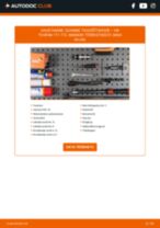 Tasuta PDF-formaadis automudeli TOURAN 2014 osade vahetusjuhised