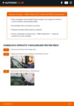 zadaj in spredaj Metlica brisalnika stekel BMW 3 Sedan (E21) | PDF vodič za zamenjavo