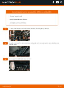 Cómo cambiar: filtro de combustible en un coche