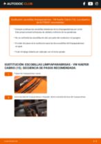 Manual de taller para efectuar reparaciones en carretera en ESCARABAJO