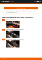 Vervanging en montage van Ruitenwisserbladen achter en vóór van de RENAULT CLIO