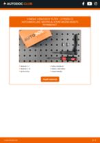 PDF návod na výmenu: Vzduchový filter CITROËN C2 Hatchback (JM)