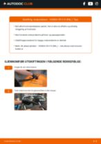PDF med trinn for trinn-veiledning for bytte av HONDA CR-V IV (RE) Vindusviskere