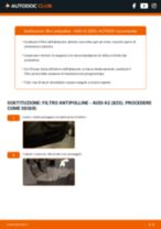 KRAFT 1736512 per A2 (8Z0) | PDF istruzioni di sostituzione