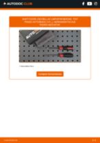Reemplazar Kit de montaje de pastillas de freno FIAT PANDA: pdf gratis
