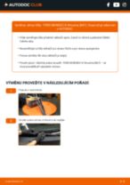 Jak vyměním List stěrače na mém autě Mondeo Mk3 Combi (BWY) 2.5 V6 24V? Průvodce krok za krokem