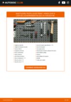 Cambio Juego de frenos de disco traseras y delanteras HONDA bricolaje - manual pdf en línea