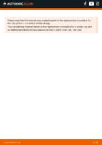 Replacing Brake caliper seals kit MERCEDES-BENZ 123 SERIES: free pdf