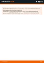 Kuinka vaihtaa ja säätää Jarrusatulan korjaussarja MERCEDES-BENZ 123 SERIES: pdf-opas