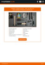 PDF návod na výmenu: Lozisko kolesa OPEL Vectra A CC (J89) zadné a predné
