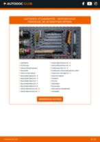 Auswechseln Luftmassensensor MERCEDES-BENZ 190: PDF kostenlos