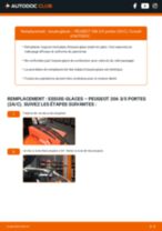 RIDEX 298W0169 pour 206 3/5 portes (2A/C) | PDF tutoriel de changement