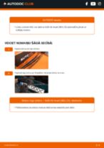 Kā nomainīt un noregulēt Stikla tīrītāja slotiņa AUDI A6: pdf ceļvedis