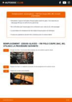 Changement Essuie-Glaces arrière et avant VW POLO Coupe (86C, 80) : guide pdf