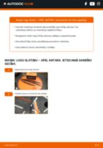 Rokasgrāmata PDF par ANTARA remonts un apkopi
