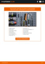 Instrucciones gratuitas en línea sobre cómo renovar Soporte estabilizador MERCEDES-BENZ 190 (W201)