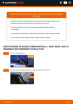 Manuale online su come cambiare Spazzole tergicristallo SEAT IBIZA I (021A)