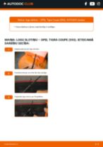 Soli-pa-solim PDF apmācība kā nomaināms OPEL TIGRA (95_) Stikla tīrītāja slotiņa