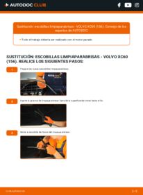 Cómo sustitución de Escobillas de Limpiaparabrisas 2.4 D / D3 / D4 AWD Volvo XC60 156