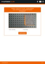 PDF návod na výmenu: Vzduchový filter NISSAN Serena (C23)