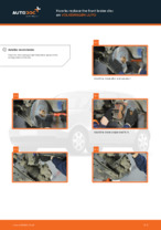 DIY manual on replacing VW LUPO Brake Discs