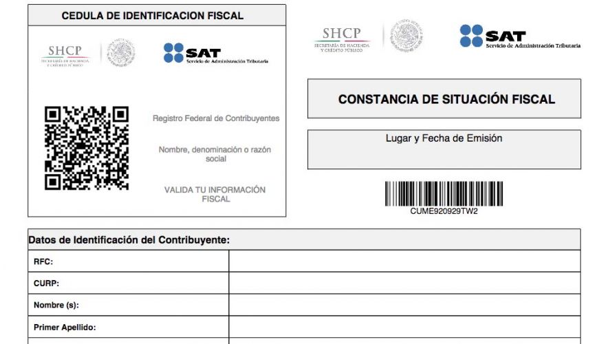 Cómo Obtener La Constancia De Situación Fiscal 5967