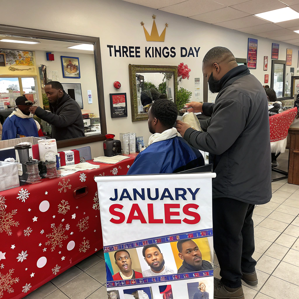 Aprovecha Reyes y las rebajas de enero para llenar tu barbería