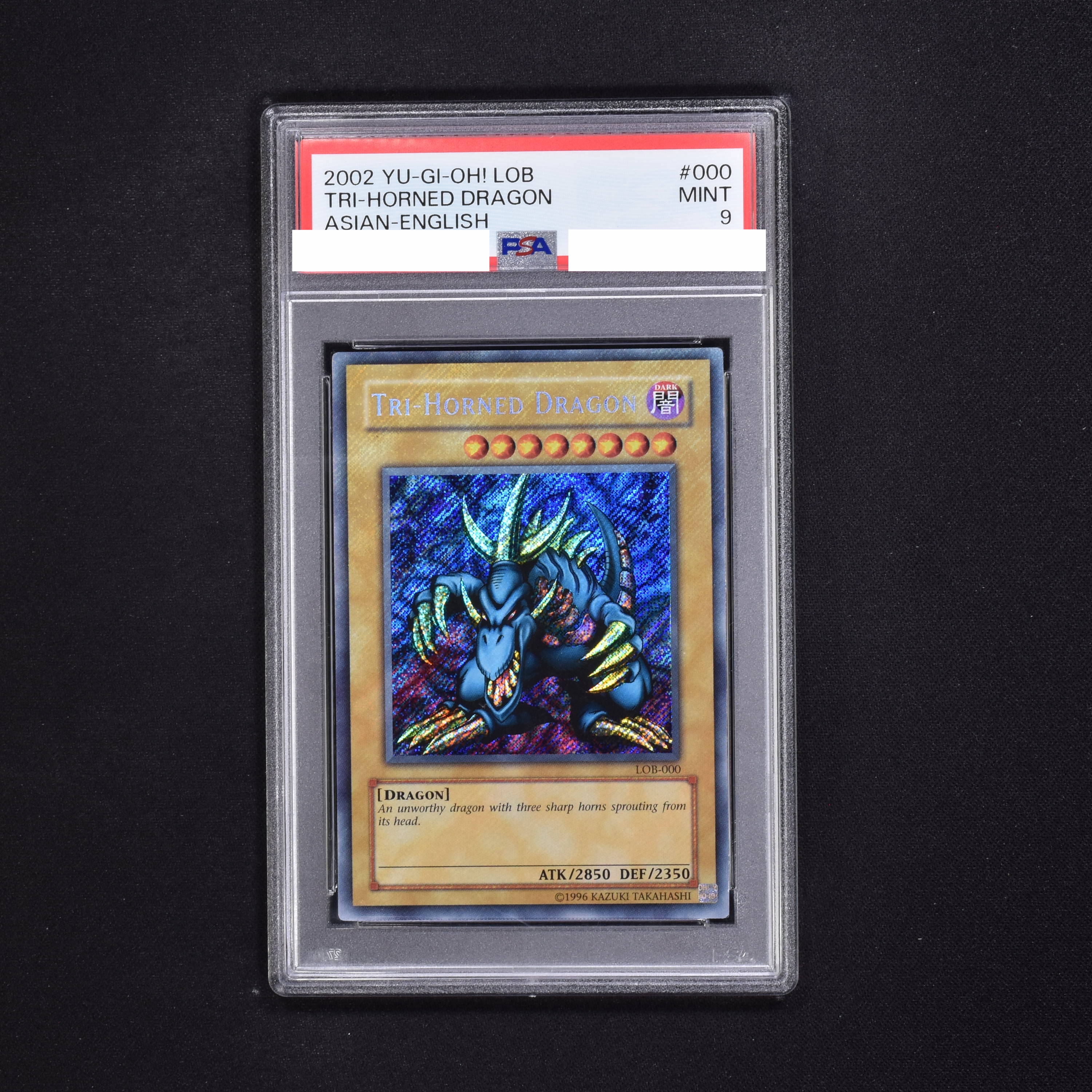 遊戯王 トライホーン・ドラゴン アジア 1st シークレット PSA10 | nate 