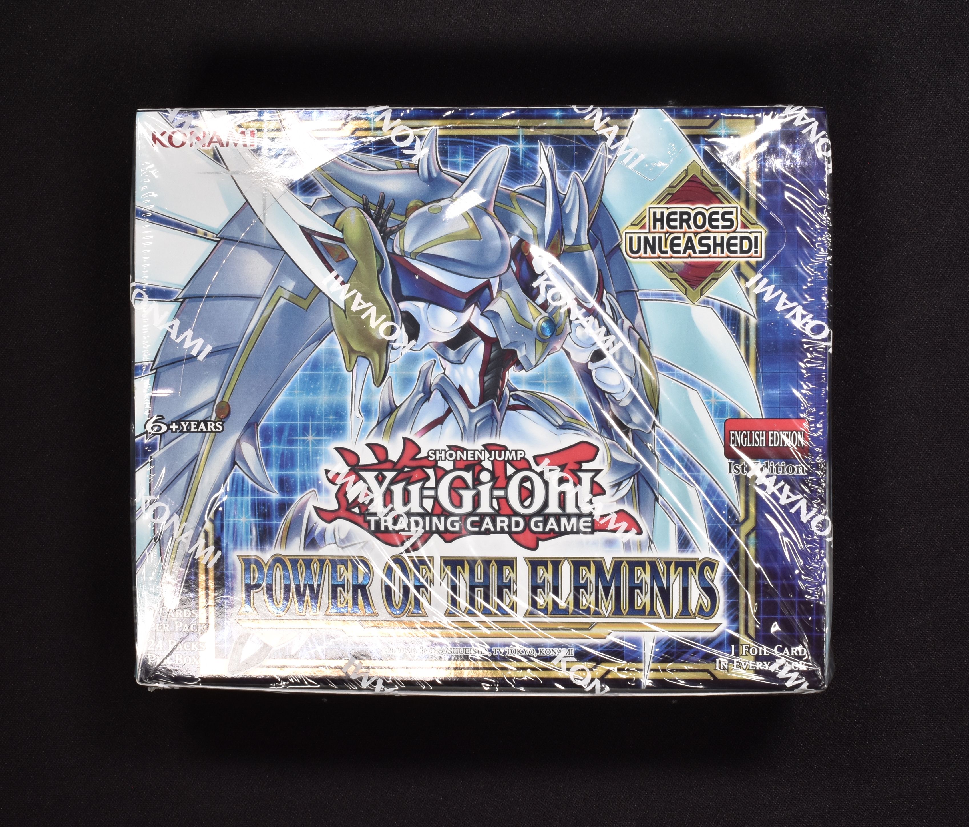 遊戯王　POWER OF THE ELEMENTS BOX CG1793 新品