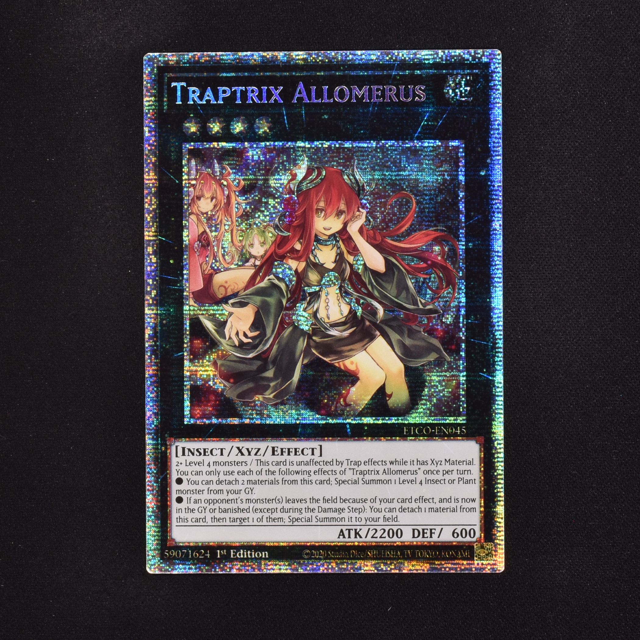 遊戯王 アロメルスの蟲惑魔 スターライト英語版 北米 1st PSA9