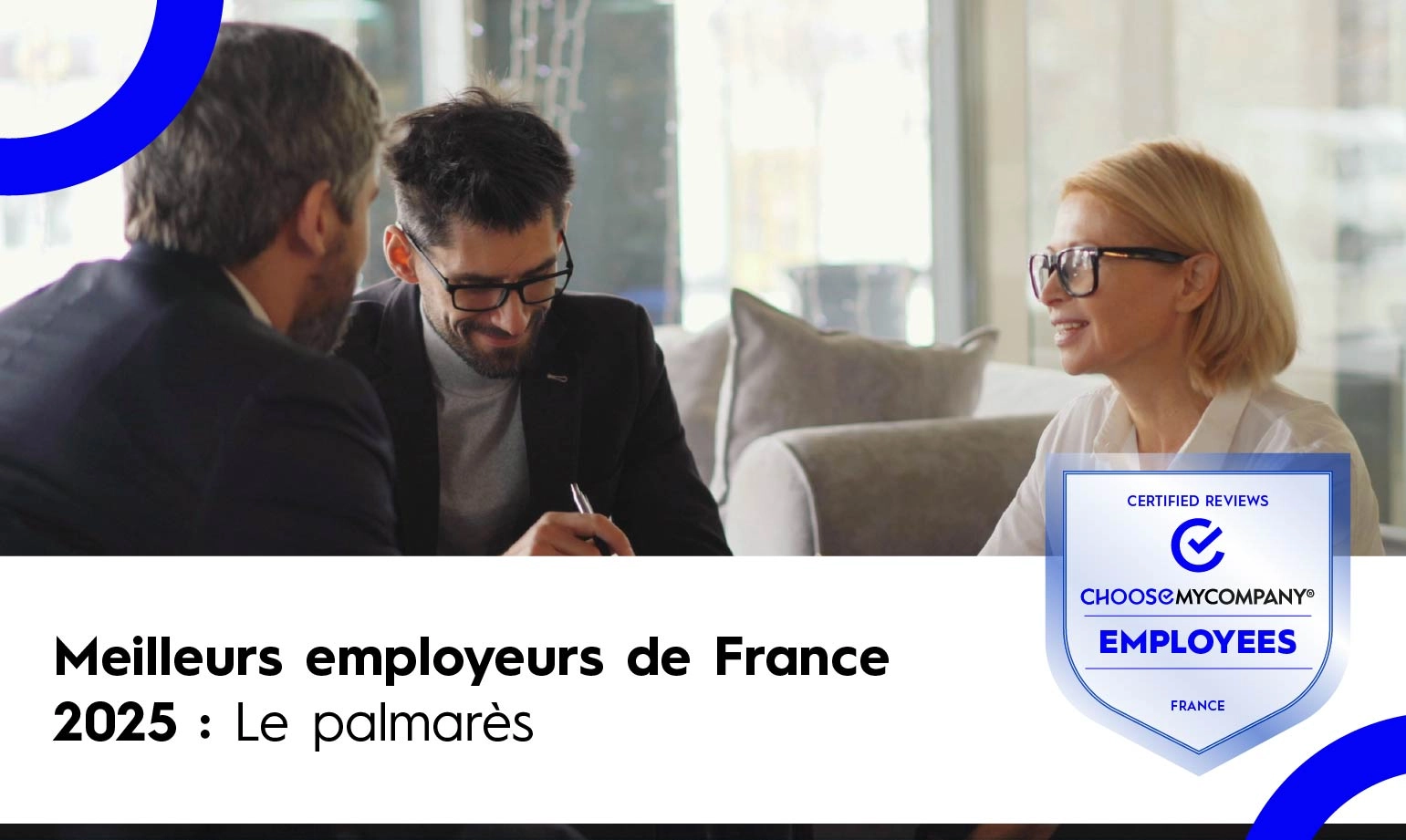 Classements 2025 des meilleurs employeurs de France selon ChooseMyCompany
