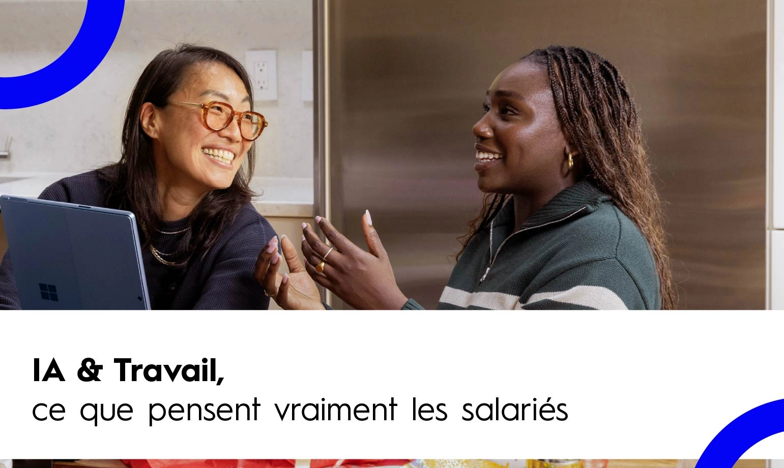 L'IA au travail et ce qu'en pensent les collaborateurs